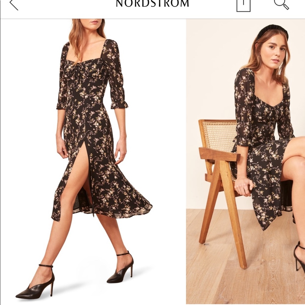 REFORMATION marnie midi dress